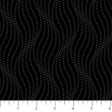 Simply Neutral, Black, Gray Dots on Black - 22135-99