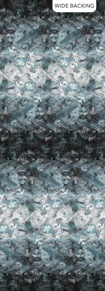 Bliss Ombre 108" Wideback by Northcott B25226-94 slate