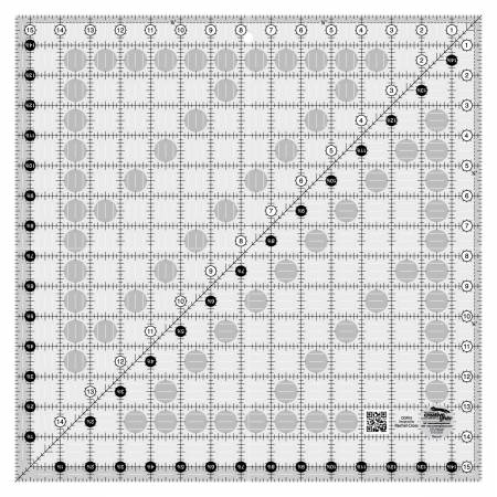Creative Grids Quilt Ruler 15-1/2in Square # CGR15