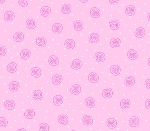AE Nathan 45" Comfy Flannel Prints - Pink Swirl  0019AE-22