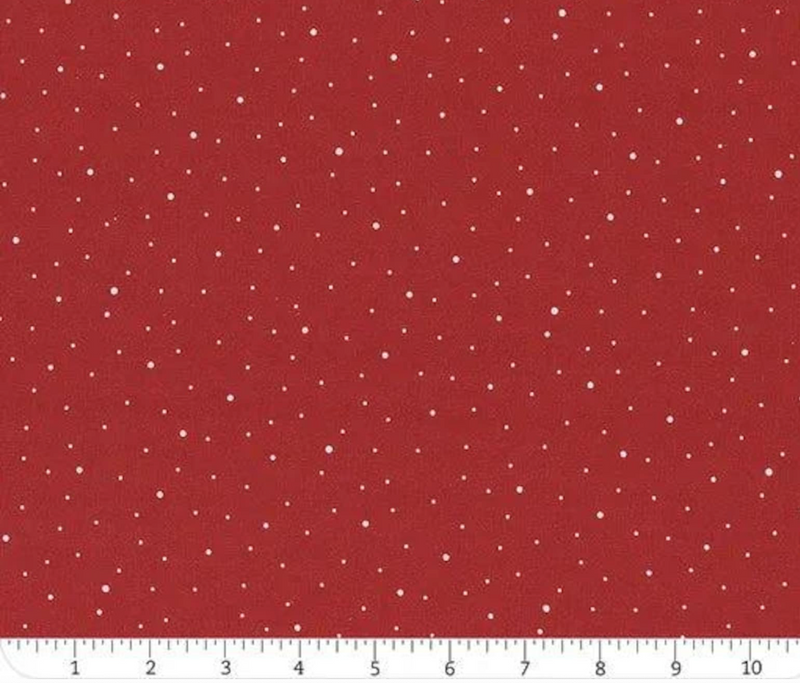 Dapple Dot 108" wideback by Riley Blake - WB640 - Red