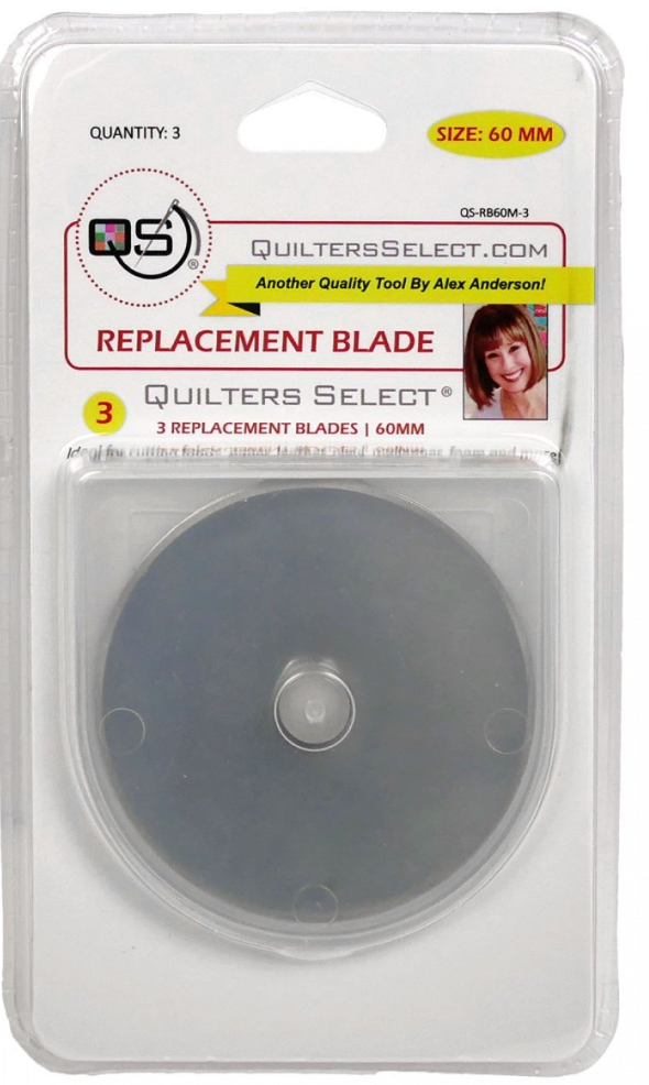 Quilters Select Rotary Blade 60 mm 3 pk