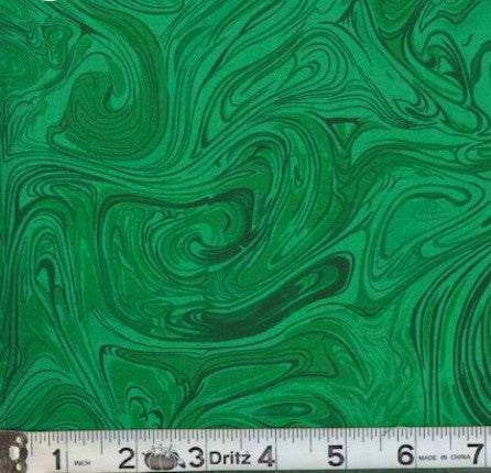 108" MDG MARBLEICIOUS -Hunter green