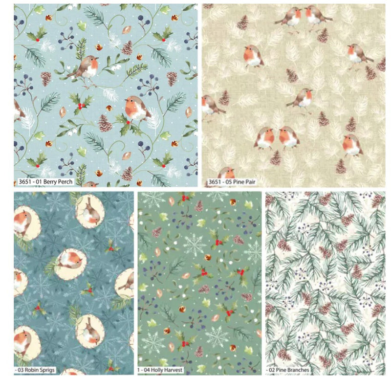 Feathered Foliage Fat Quarter Bundle