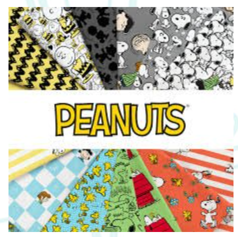 Peanuts Fat Quarter Bundle Northcott Studio for Northcott Fabrics