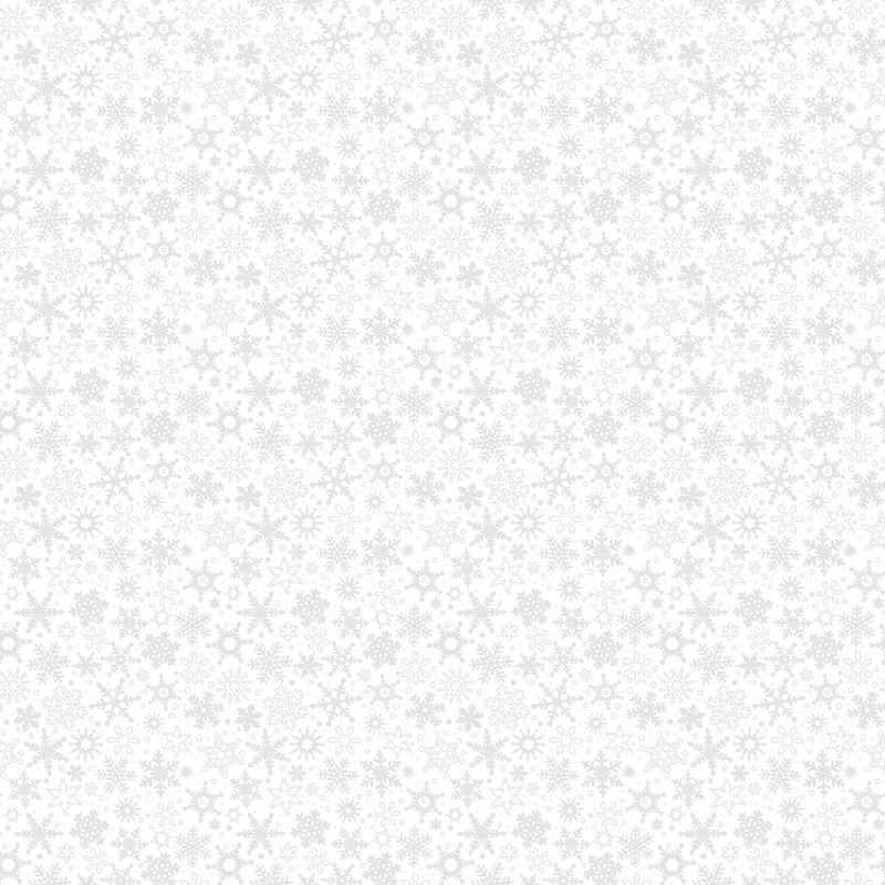 SNOWFLAKE IN WHITE METALLIC BY PATRICK LOSE 10011M-10