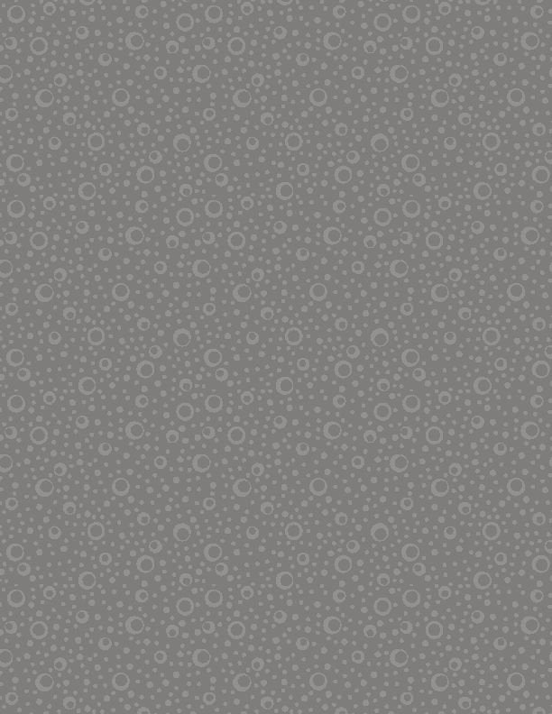 Dash of Pepper by Wilmington Prints Bubbles medium charcoal 39123-910