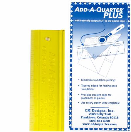 Add A-Quarter Ruler 6in Plus # CM06PLUS