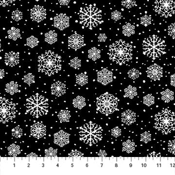 Frosted Forest FLANNEL  By Northcott Brown F24306-99