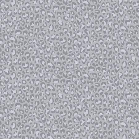 108" Tranquil Quiltbacks Skin Print Flannel # F6424S-90 Light Grey