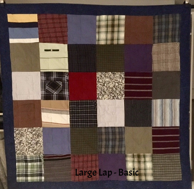 Memory / Memorial Quilts  Basic - Deposit Only