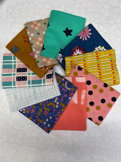 Cotton and Steel FQ bundle - assorted 10 pieces