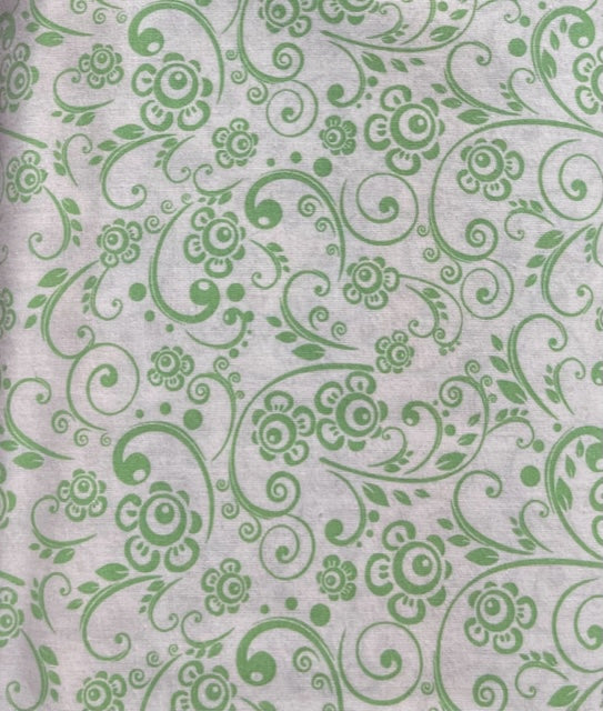 108" Widebacking: MDG Overtone Prints green 48496-203