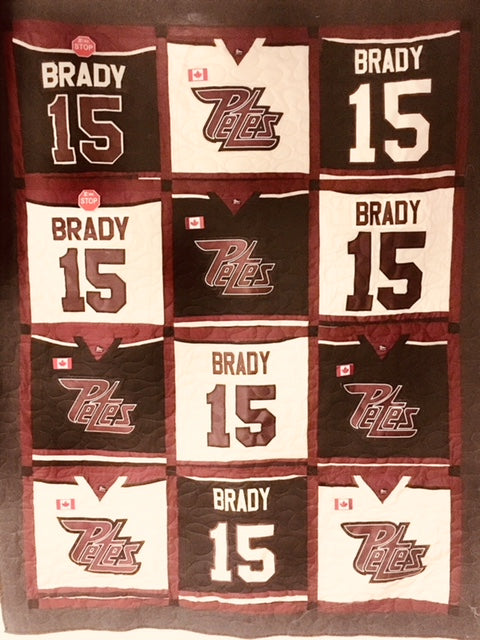 Hockey Jersey Quilts
