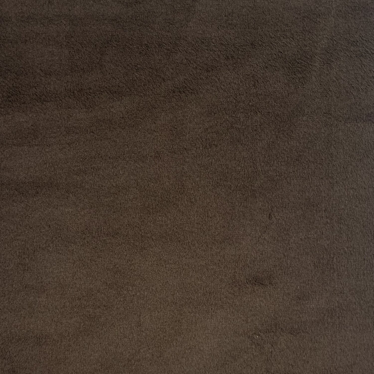 90" Smooth Minkie Fleece Dark Brown