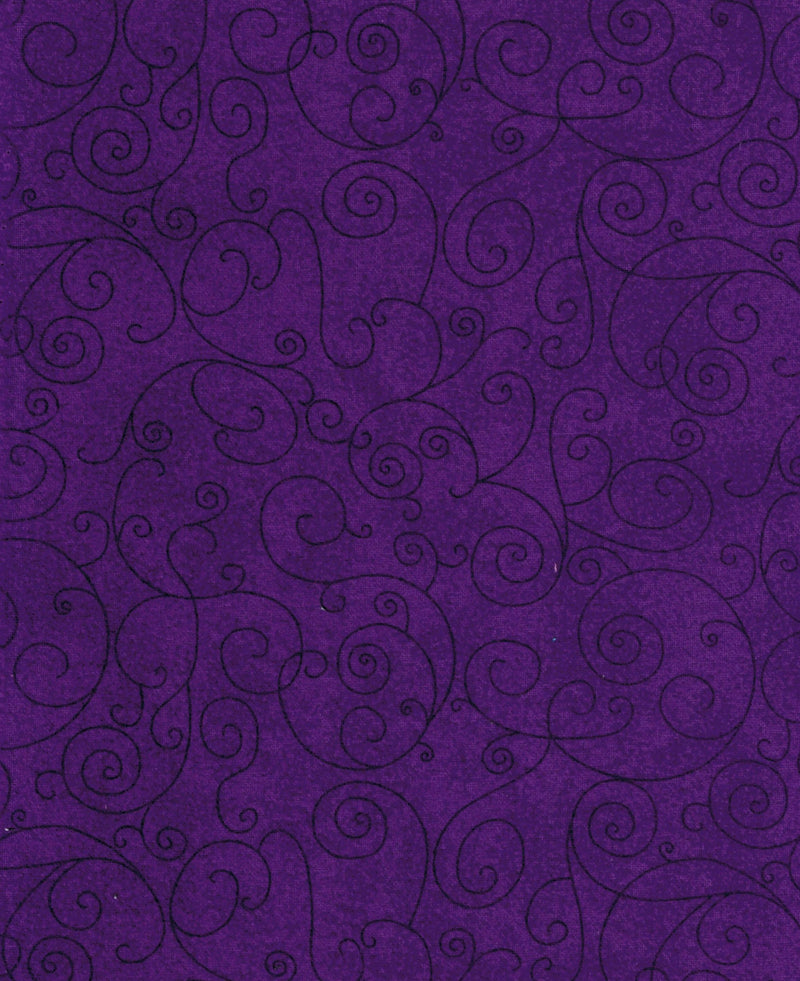 WILLOW Flannel by Westrade 110" Purple RI9016-5M
