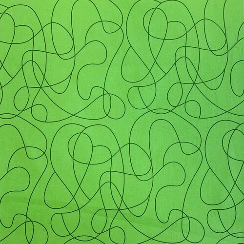 SQUIGGLE wideback - 108" green sqiggles-7