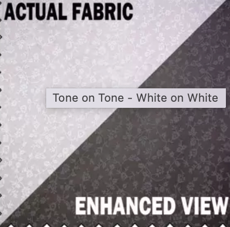 Tone on Tone - White on White QSB-ST36241-WW