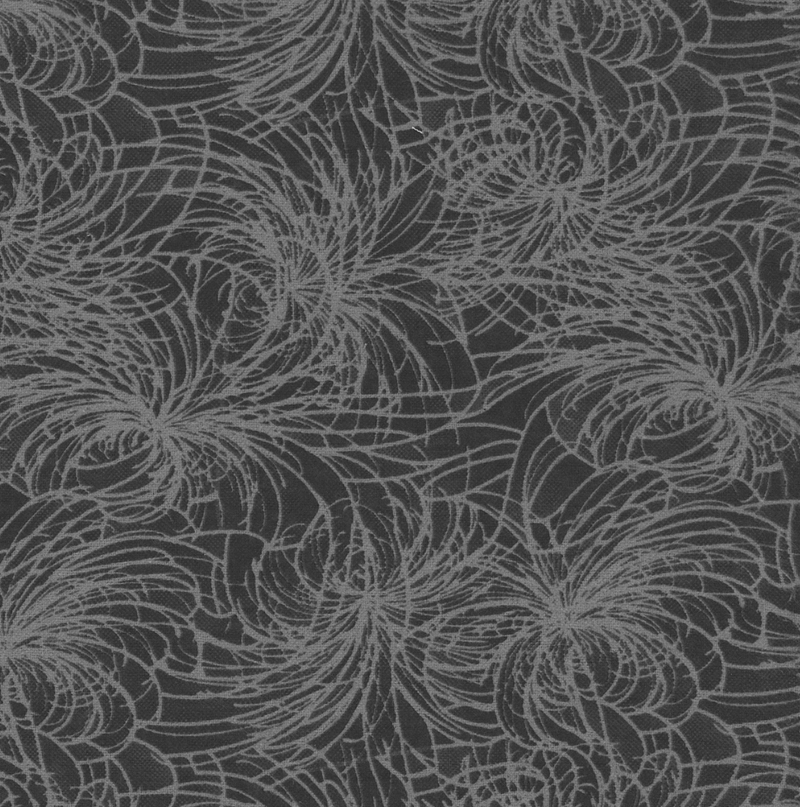 Meadow 110in Flannel Quilt Back RI9034-02 pewter / dark grey