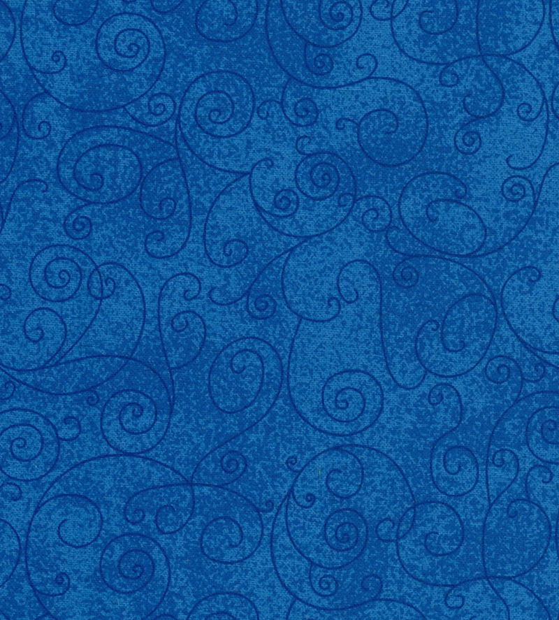 Willow Flannel by Westrade 110" med blue RI9016-8M