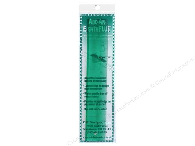 Add-An-Eighth Ruler Plus 9"