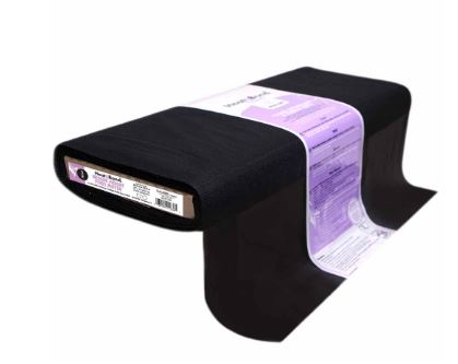 HeatnBond  Tricot Medium Weight Fusible Interfacing - Black - 20"