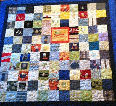 Baby Clothes Quilts - Basic