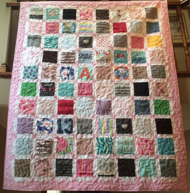 Baby Clothes Quilts - Premium - Deposit only