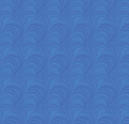 Medium Blue Wave Texture 108in Wide Back # 2966WB-52