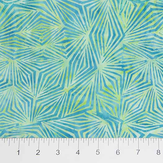 Visual Sound - Blue Green  By Banyan Batiks 80020-62