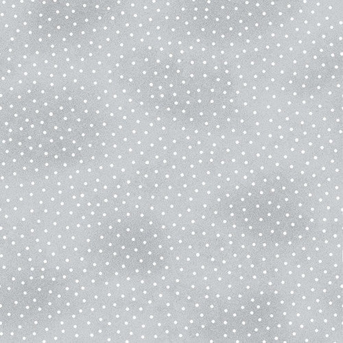 AE Nathan 45" Comfy Flannel Prints - dots grey #9527 / 99