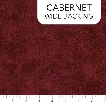 Crackle by Northcott- Wide Backing 108" -Cabernet B9045-26