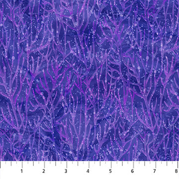 Coral Reef by Northcott -  Purple DP28882-86