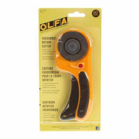 60mm Deluxe Ergonomic Rotary Cutter # RTY3DX