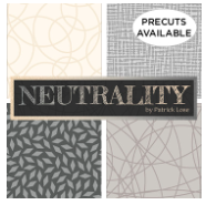 Neutrality 10" tiles  by Patrick Lose for Northcott TNEUTR42-10