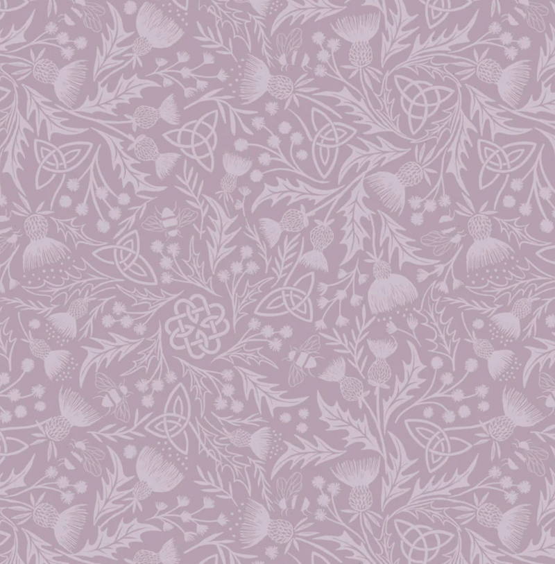 Lewis & Irene Mono Thistle Light Lavendar WIDE BACK 108" ~ SS25-W17