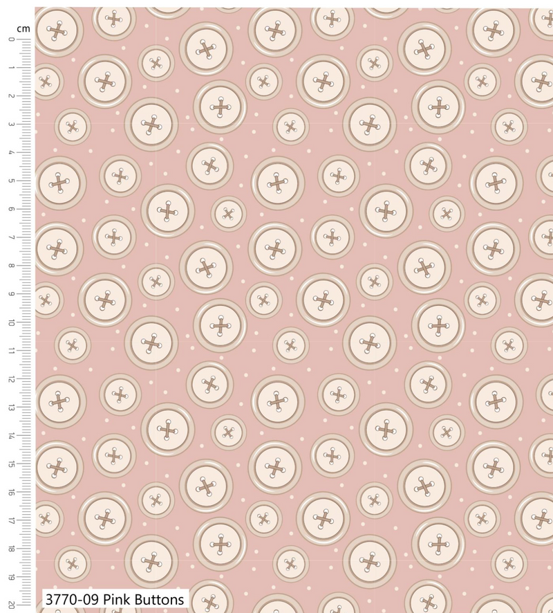 Toybox Treasures - PINK Buttons