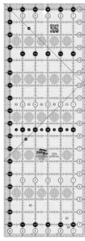 Creative Grids 6 1/2 Inch X 18 1/2 Inch Ruler CGR18