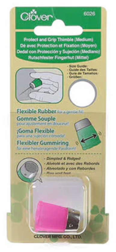 Clover Protect And Grip Thimble Medium