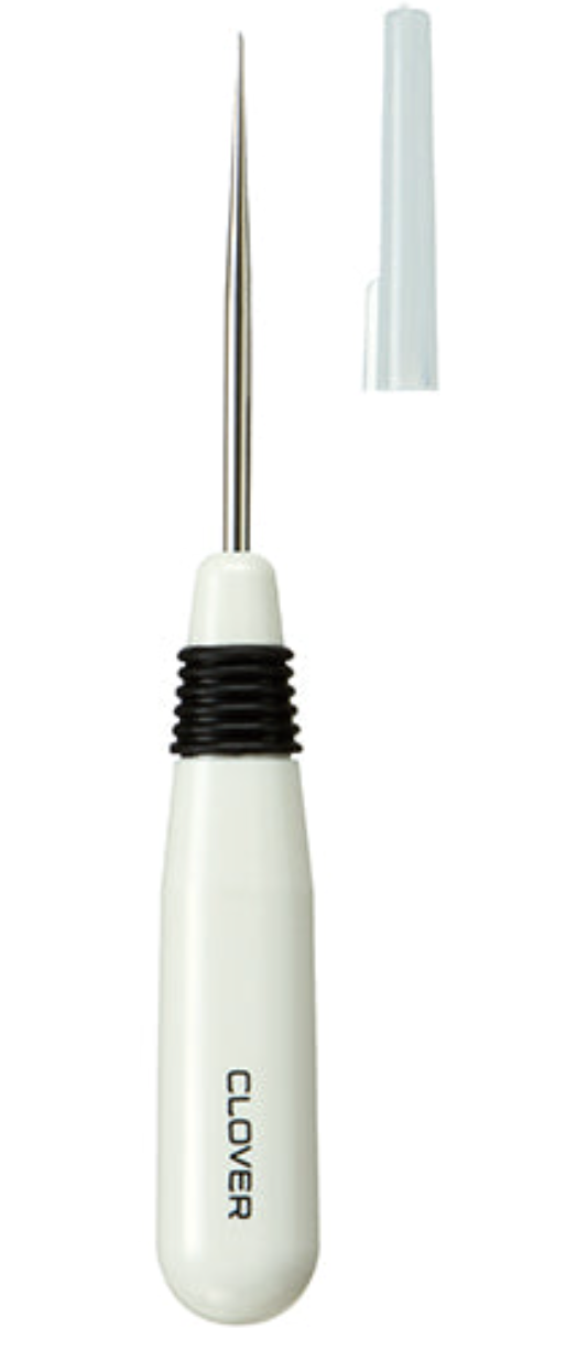 CLOVER 485/W - Straight Tailor's Awl - White