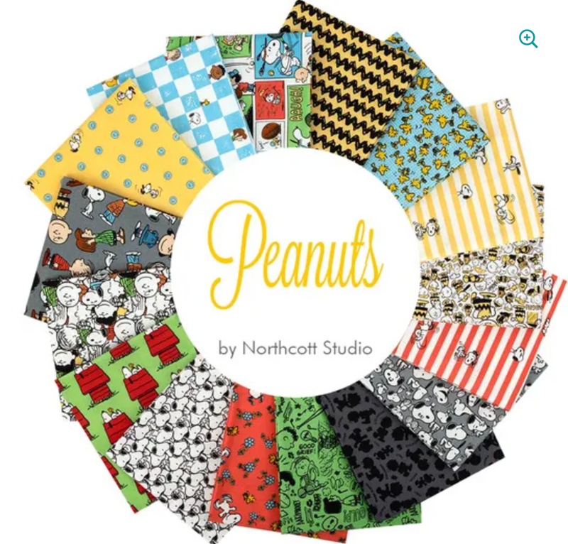 Peanuts Fat Quarter Bundle Northcott Studio for Northcott Fabrics