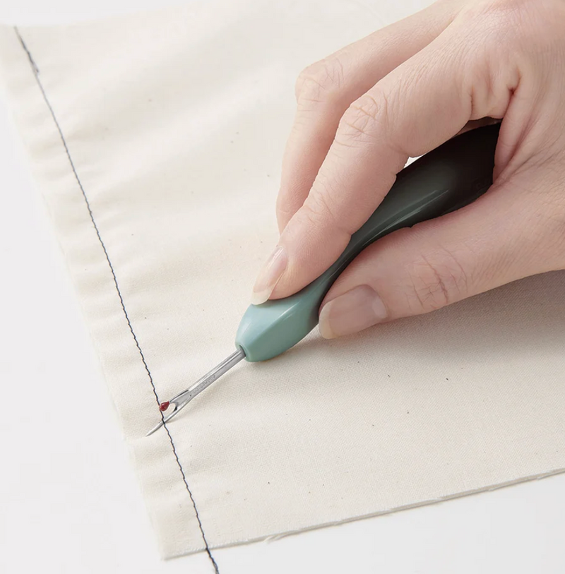 CLOVER 4820 - Grip Fit Seam Ripper - 130mm (5 1/8 in) x 20mm (3/4 in)