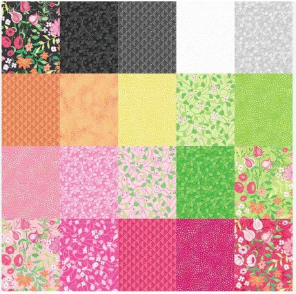 Serenity by Benartex fat quarter bundle 20 pcs.