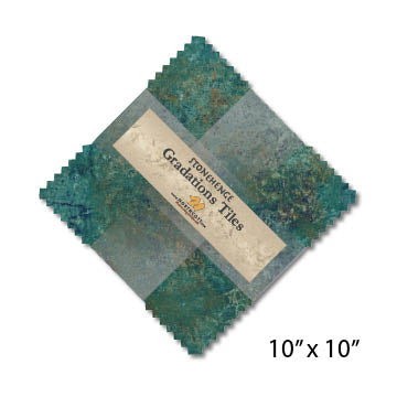 Stonehenge Gradations Tiles - oxidized copper TSTONE42-69