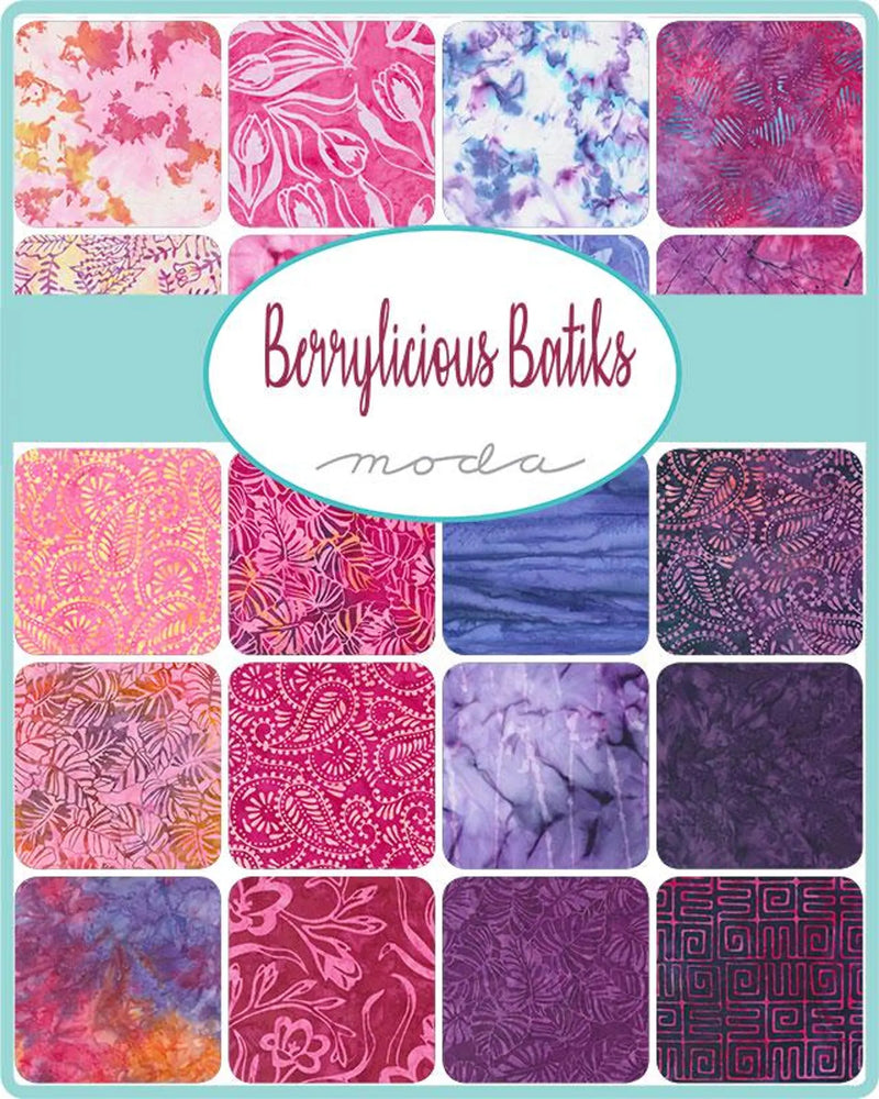 Berrylicious Batiks by Moda CHARM PACK