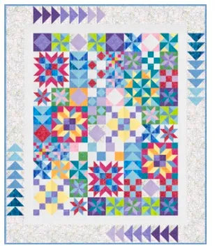 Symphony Block of the Month -Bright Colorway - Start Up Fee