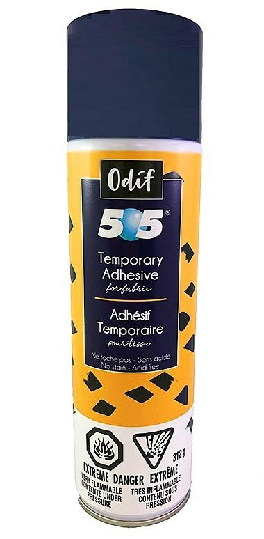 Odif 505 Spray - Temporary Fabric Adhesive, 500ML