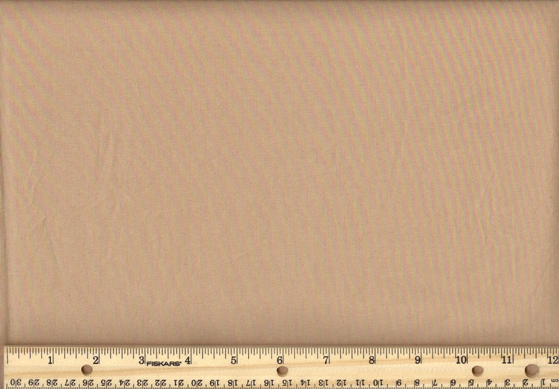 108" Wide Backing Cotton Solids - Camel