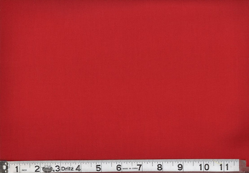 108" Wide Backing Cotton Solids - Poppy Red