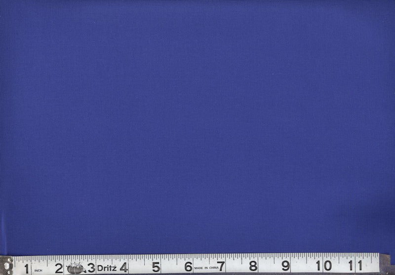 108" MDG Cotton Solids  - Royal